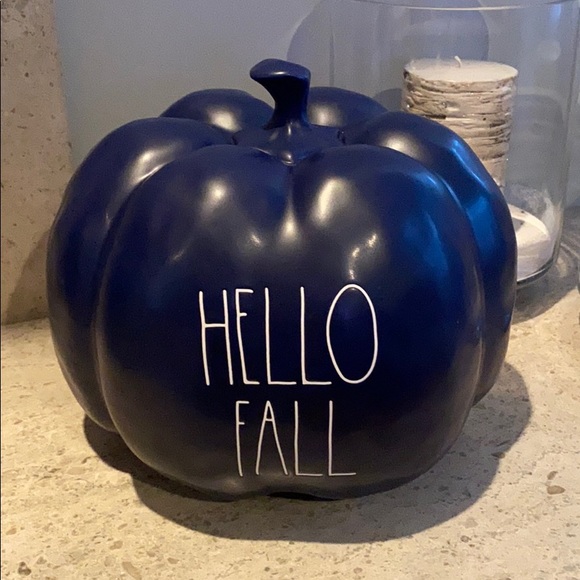 Rae Dunn Other - Rae Dunn “Hello Fall” Large Ceramic Pumpkin